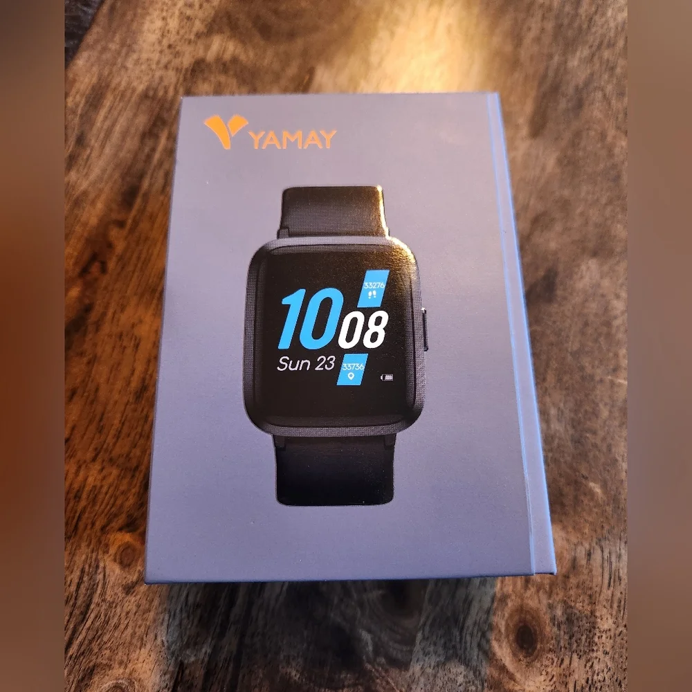 Fitness Tracker Black Watch